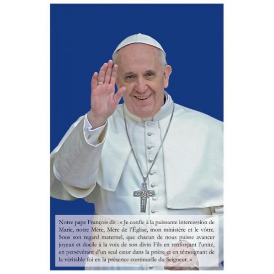 Carte prière : Pape François