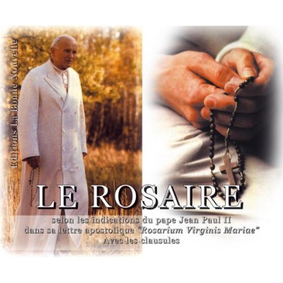 Livret : Le rosaire avec saint Jean-Paul II